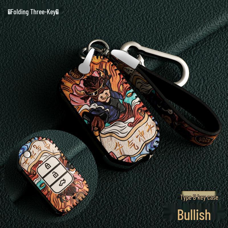 Honda Autoschlüsselhülle für Accord 10. Generation, Civic, Breeze, XRV, Lingpai, Vezel, Avancier, CRV, Envix, Guochao