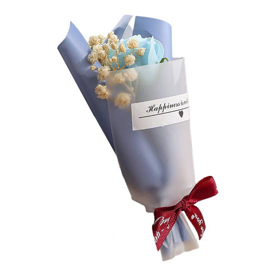 

День Святого Валентина Підроблені Міні-букети Штучні Ароматичні Мильні Троянди Букети Симуляція Сухоцвіту Квіти Подарунки для Мами Жінок Дружини