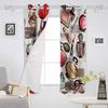 Cosmetic Perfume Lipstick Moisturizer Bedroom Kitchen Living Room Decoration Items Window Curtains for Living Room