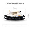 Anti Theft Cycling Lock Telescopic Steel Cable Bike Security Lock  Helmet Protection