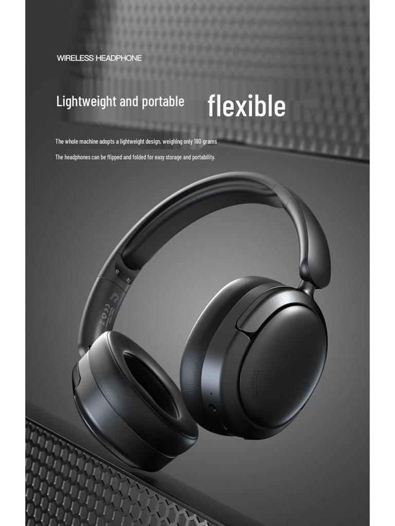 New Cross-Border Bluetooth Over-Ear Gaming Headphones with Large Battery Capacity