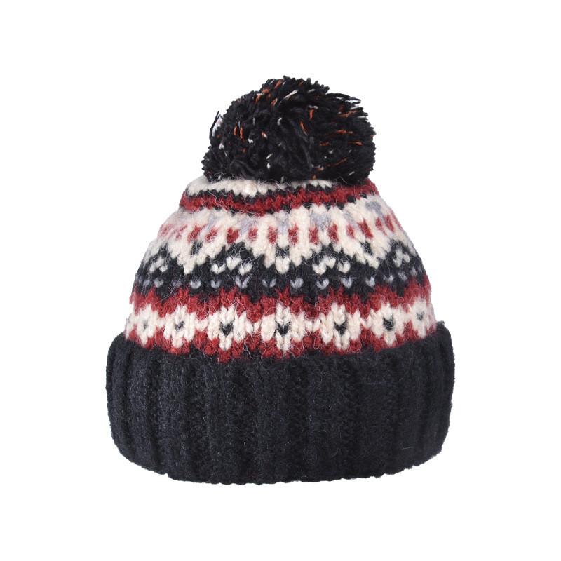 Women Knit Hat Acrylic Material Breathable Windproof Winter Fashionable Autumn