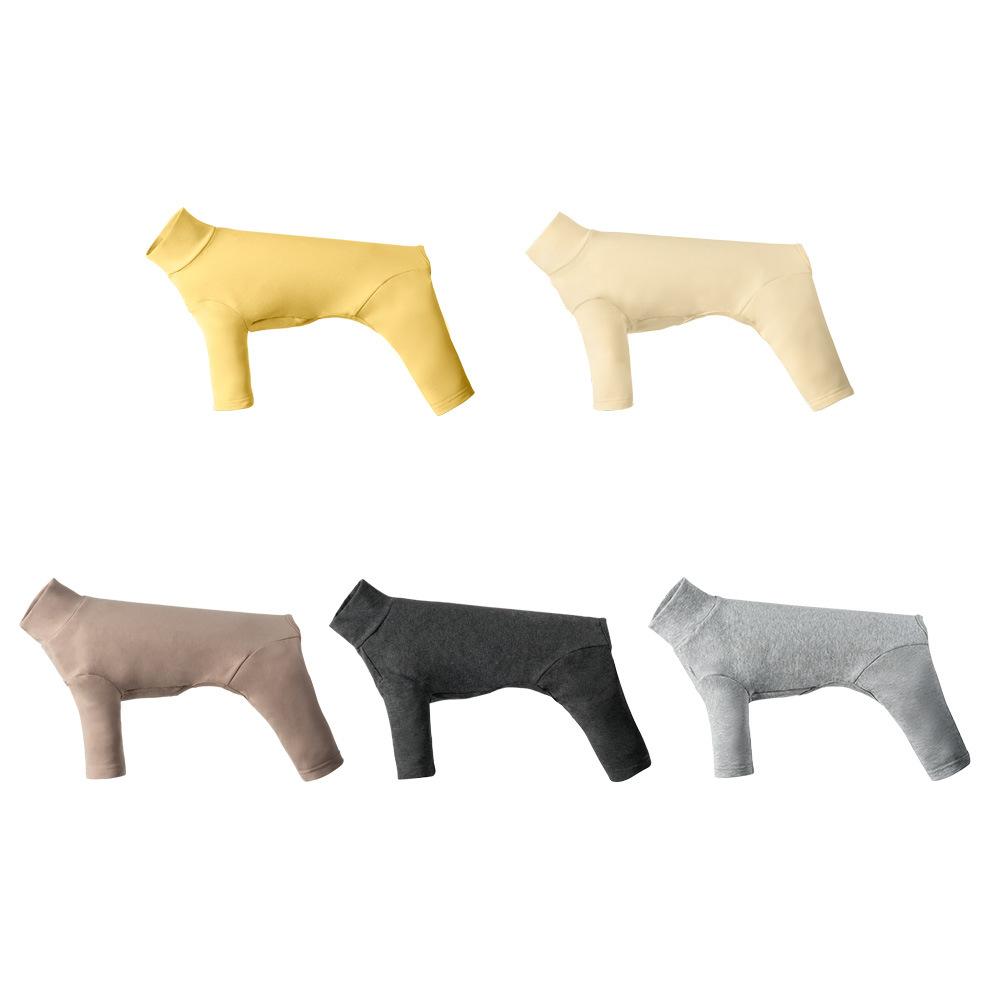 Four-legged Bottoming Shirt, Universal In Autumn and Winter, Dog Turtleneck Loungewear, Dust-proof Clothing, Low-saturation Pet Dog Clothing