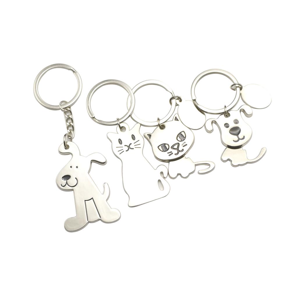 Customized Metal Keychain, Personalized , House Button, Car Keychain
