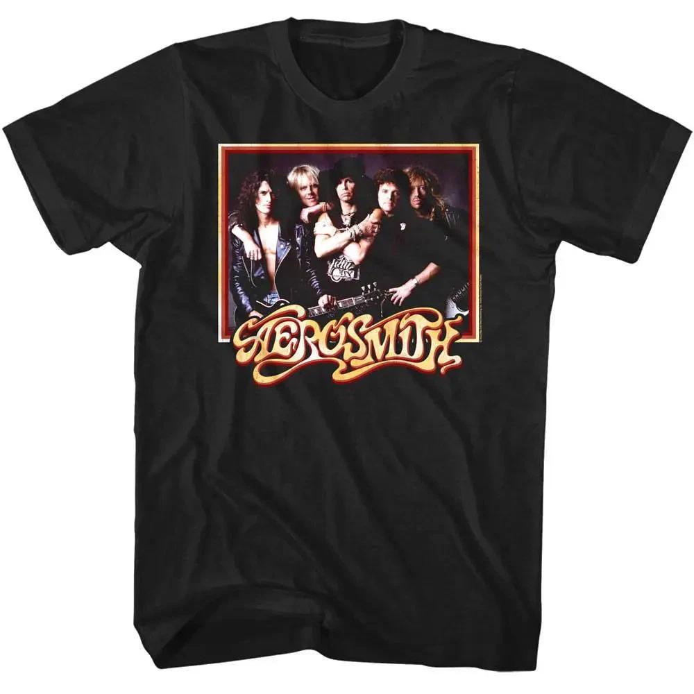 Aerosmith Framed Portrait Men s T Shirt 4XL