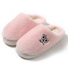 Cotton Slippers Women's Autumn and Winter Indoor Home Use Plush Warm Wear-resistant and Comfortable Couple Plush Shoes Men