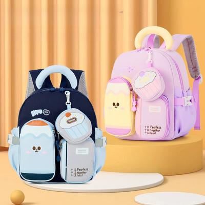 Cute Cartoon Kindergarten Backpack For Boys And Girls Lightweight Children'S Backpack For Outings
