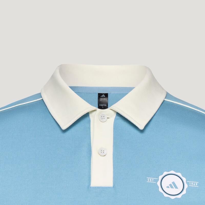 Adidas Unisex Soft Cotton Long Sleeve Polo Shirt