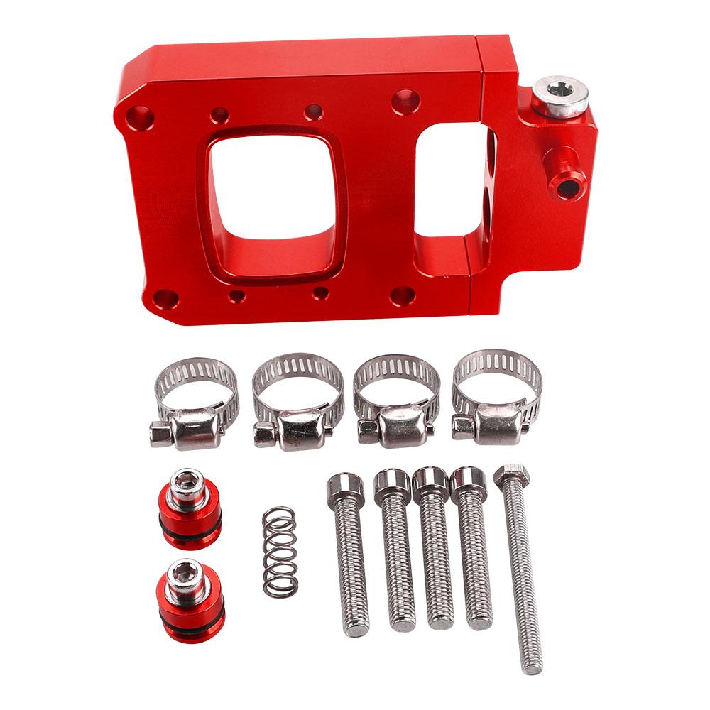 Motorcycle TPi Injector Relocation Block Aluminum For K-T-M EXC300 250 XC XCW TPi Six Days EXC XC 300 250 150 TPi 2023 2022 2021