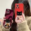Cute Coffee Cat Matte TPU Mobile Phone Case for Realme GT 8 Neo Pro C75 73 71 C67 65 C55 53 C35 31 C20 15 Colorful Cover