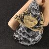 Antique Decorative Metal Crabs Miniature Statue Intricate Detailing Perfect For Shelf Display Or Study Table Ornament