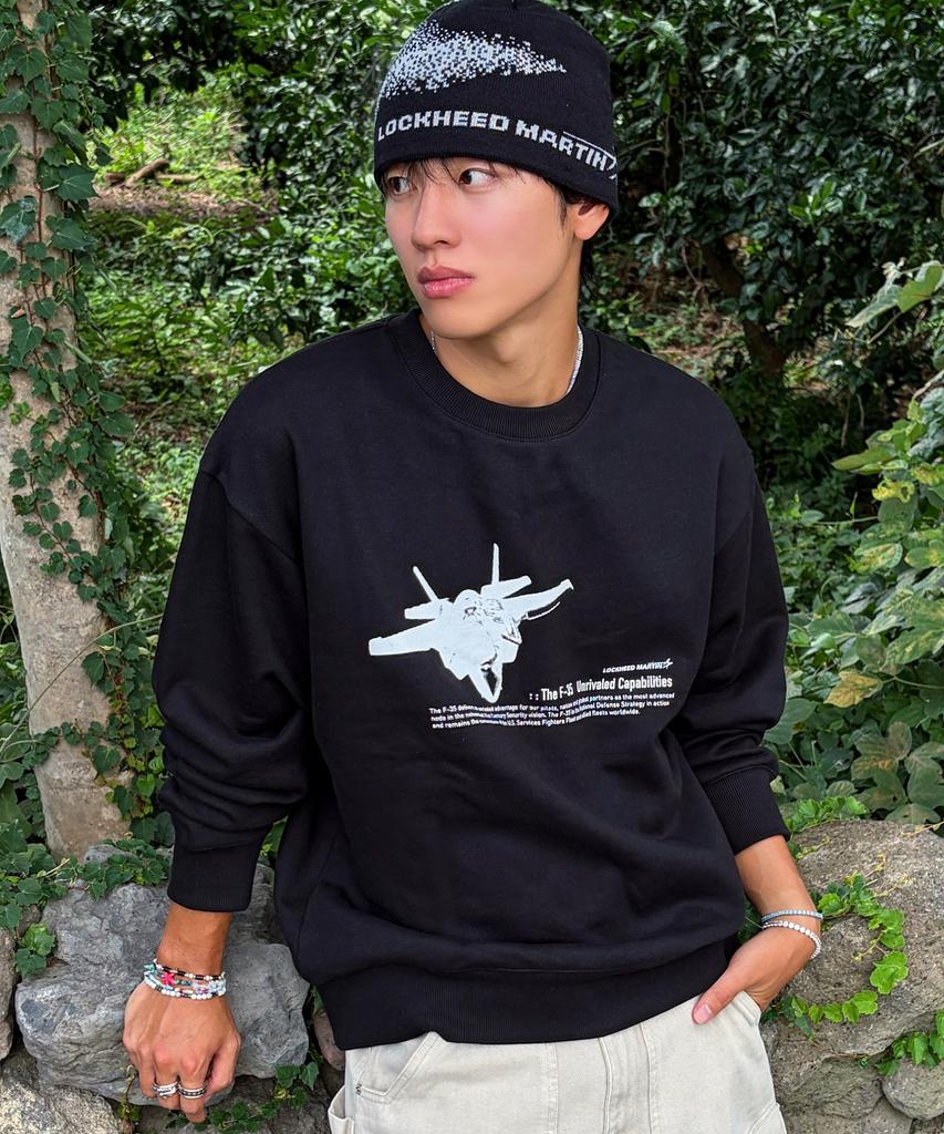 LOCKHEED MARTIN Lm F-35 Sweatshirts(L45Utl011Blk)