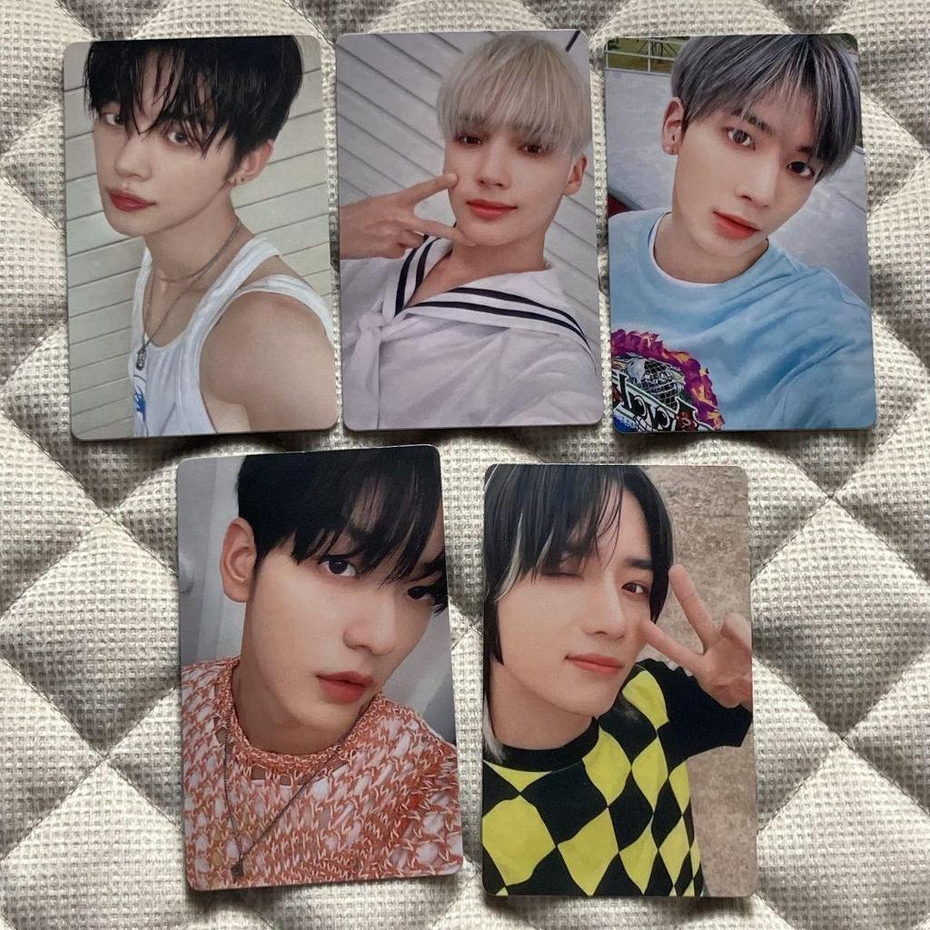 [USED] TXT FIGHT Chinese OR ESCAPE Bonus Trading Cards 2nd Edition 5 Cards