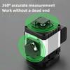 8/12/16 Line Laser Level Meter High Precision Laser Projector Automatic Self-Leveling Measuring Tools