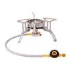 Windproofs Triangular Brackets Camping Burners 3500W High Efficiency Burners Metal Texture Suitable for Outdoor Cooking