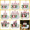 Christmas 2020 Xmas Tree Hanging Ornaments Family Diy Decorative Santa Pendants