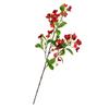 Hydrangea Simulation Flower Long Lasting Artificial Hydrangea Flower Decoration for Home Red