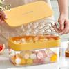 Mini Ice Cube Tray With Lid And Bin Ice Cube Maker Ice Mold Ice Cubes Storage Box Spill-resistant Removable For Whiskey Cocktail