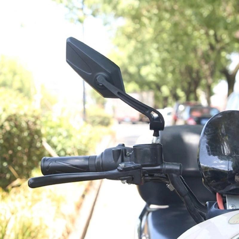 Bike Looking Glass Set Universals Reflective Bike Looking Glass Durability Rear View for Strengthen Safety in Cycling