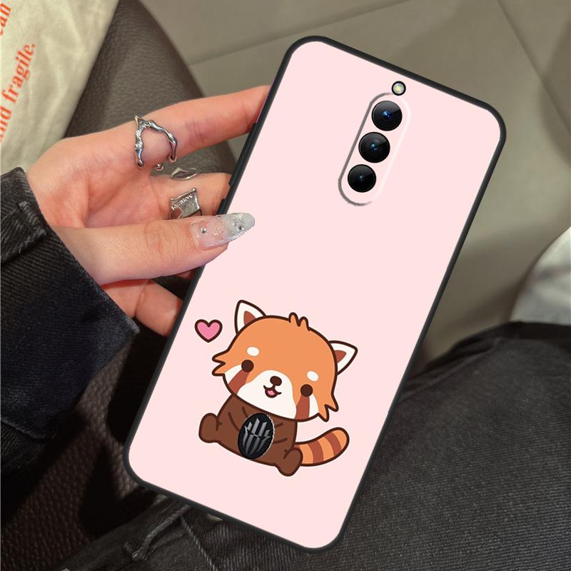 

Red Panda Cute Animal Case For ZTE Nubia RedMagic 11 10 Pro Plus 9 8 9S 8S 10S Pro 5G 5S 6S 7S 6 7 Pro 11 Air Cover Red Magic 8 Pro