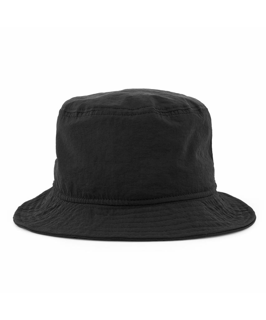 Eondeokeonteulol Summer Nylon Sun Protection Basic Bucket Hat Unisex Logo Bucket Hat Udc / Tact Bucket / Nylon / Black