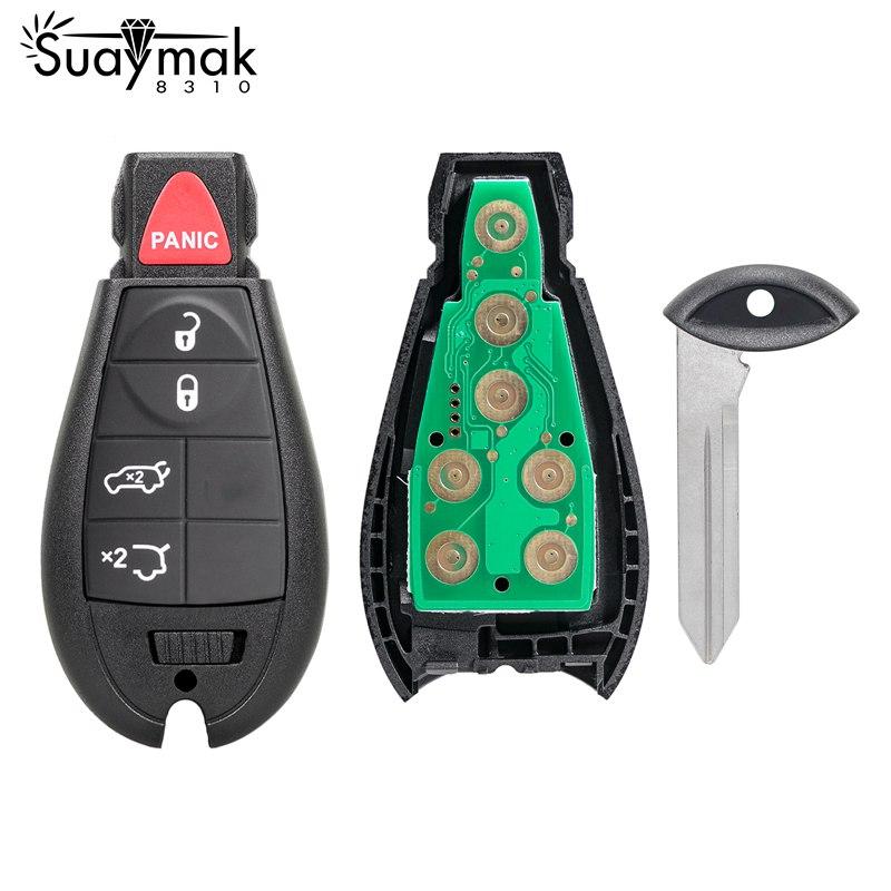 Neuer Autoschlüssel für CHRYSLER/DODGE/JEEP Auto 434 MHz Keyless Remote Anzug für M3N5WY783X oder IYZ-C01C/434 MHz/ID46 7941 Chip