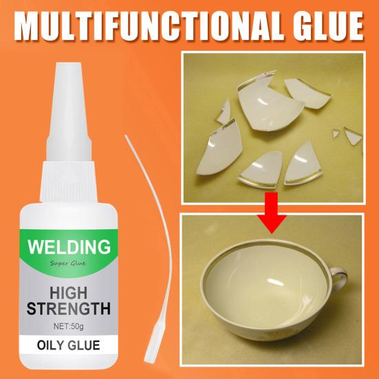Welding Glue Strong Adhesion Quick Drying Waterproof Instant Bonding Precise Application High-efficiency Universal Welding High-Strength Oily Glue