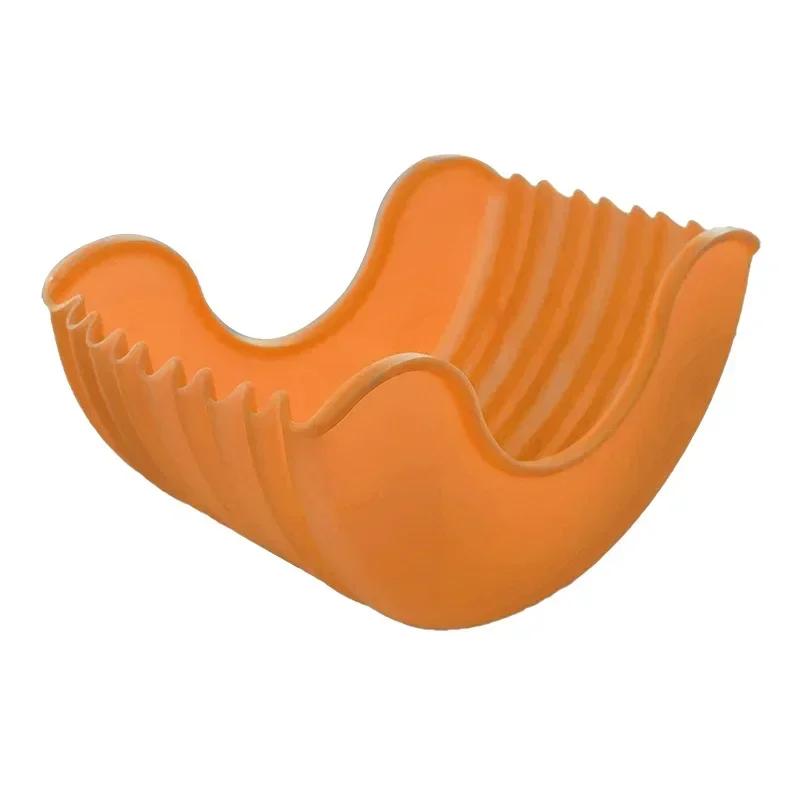 Suport reutilizabil pentru burgeri Gadgeturi utile Cadru siliconic Suport pentru unelte de burger Raft de depozitare Organizator de bucătărie Unelte Bar de luat masa Acasă