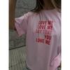 Fashion Wind Fashion Print Round Neck Loose Short Sleeves Cotton T-shirt Loose Printed Cotton T-shirt
