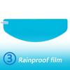 Universal Helmet Clear Rainproof Film Anti-Fog Film Helmet Lens Nano Coating Sticker Motorcycle Rainy Safety Driving Accessories