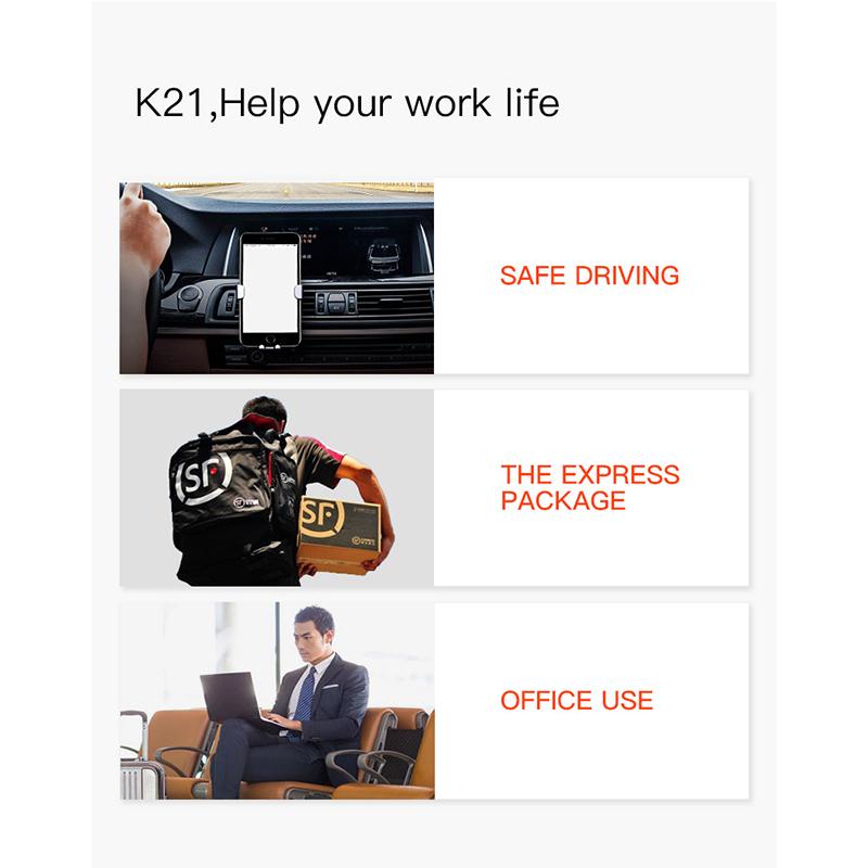 K21 Wireless Headphones Bluetooth Headset Ear Hooks Sport Earphone for Phone Handsfree Headphone with Charger Box Volume Control