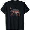 American Stars and Stripes Bear Flag T-Shirt