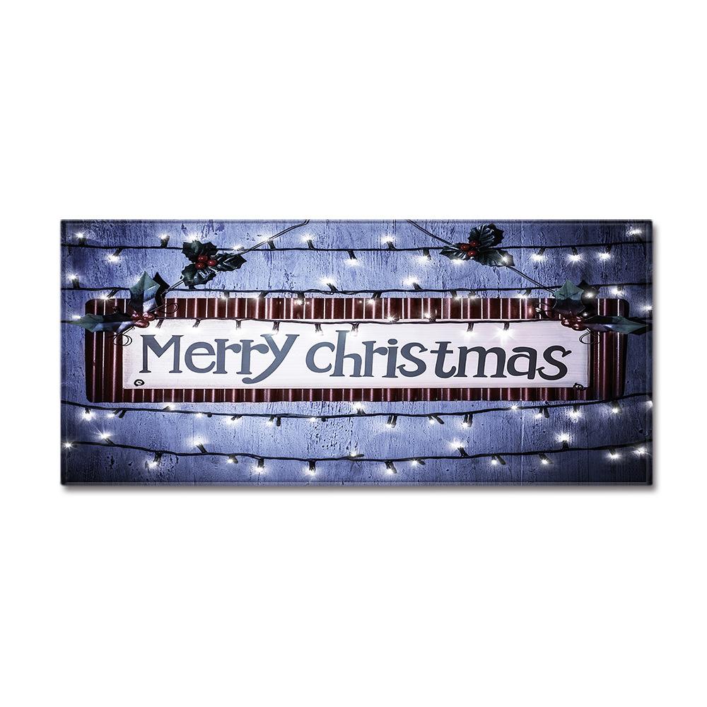 Christmas Kitchen Sand Carpet Doormat Long Floor Mat