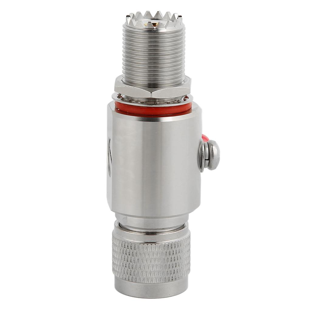 Lightning Arrestor UHF Coaxial Lightning Surge Protector for CB Radio HAM Radio Gear 2 Way Base Stations