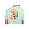 Jordan Alphabet Logo Print Casual Sports Short Sleeve T-Shirt Men Tops Light-Green CZ8391-307