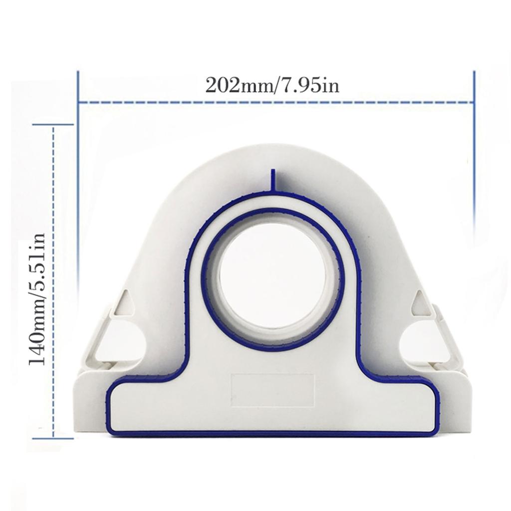 Masking Tape Applicator and 25mm Wide White Sticker Roll Covering Paint Tape Dispenser Cutter for Trim Window Door Frame