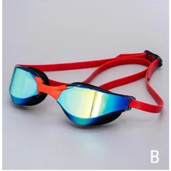 Ochelari de înot pentru bărbați, femei, anti-ceață, UV, prescripție, impermeabili, silicon, reglați, ochelari pentru piscină, adulți, copii, ochelari de scufundări