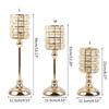 Crystal Candelabra Centerpieces Candle Holder for Wedding Home Holiday Dinner Party Table Decoration Valentine Christmas