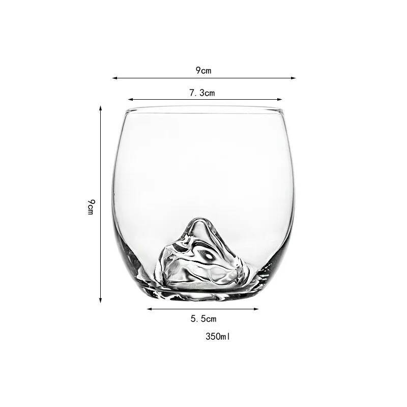 

Colorful Egg Shape Iceberg Mousse Cup Japanese Style Glassware Whiskey Whisky Cup Milk Water Coffee Mug Beer Tumbler Wholesale 350ml чистый