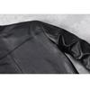 Embroidery Patches Baseball Jackets Genuine Cowhide Leather Jacket Men Motorcycle Biker Coats Autumn Mens Coat