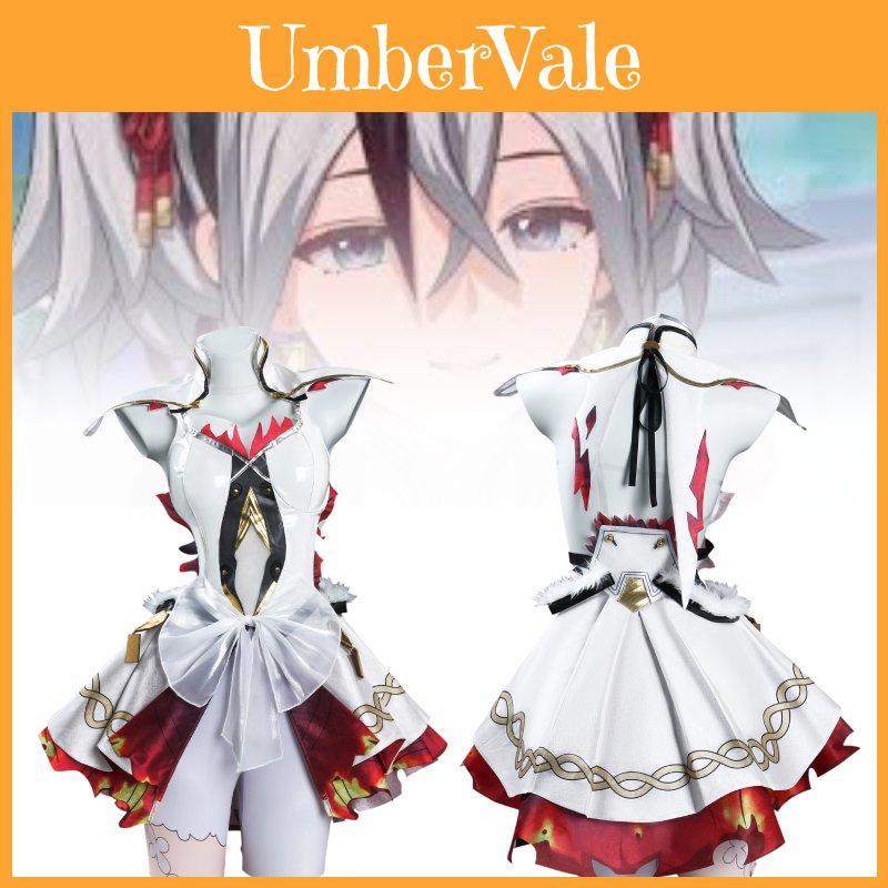 Traje Cosplay Estiloso de Novo Personagem de Anime Apresentando Lindo Tecido Macio Para Role Play de Jogo