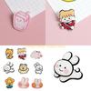 49MD Cartoon Pin Badge Lovely Acrylic Brooch Bag Decorations for Clothes Caps