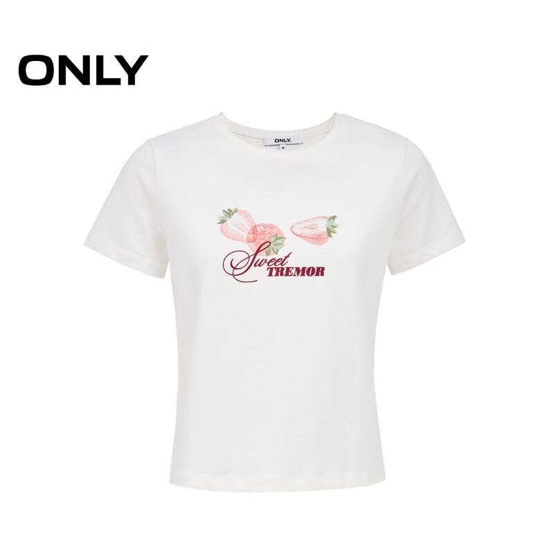 ONLY Women's 2026 Spring Printed Cotton T-Shirt