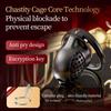 ABS Male Chastity Cage With Lock And 5 Rings Penis Lock With Catheter plug BDSM Erotic Urethral Lock Bondage Adult Sex Toys