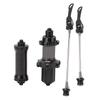 Road Bike Rim Brake Hubs 4 Bearing with CNC Aluminum Alloy Quick Release Lever for 8 to 12 Speed Flywheel
