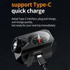 Wrist LED Light Wristwatch Flashlight with Compasses Rechargeable Outdoor Bracelet Flashlight Tactically Torch Camping Running