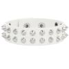 DIEZI Punk Vintage Gothic Goth Men Wrap Bracelet For Women Harajuku Black PU Leather Rivet Charm Bracelet Bangles Jewelry