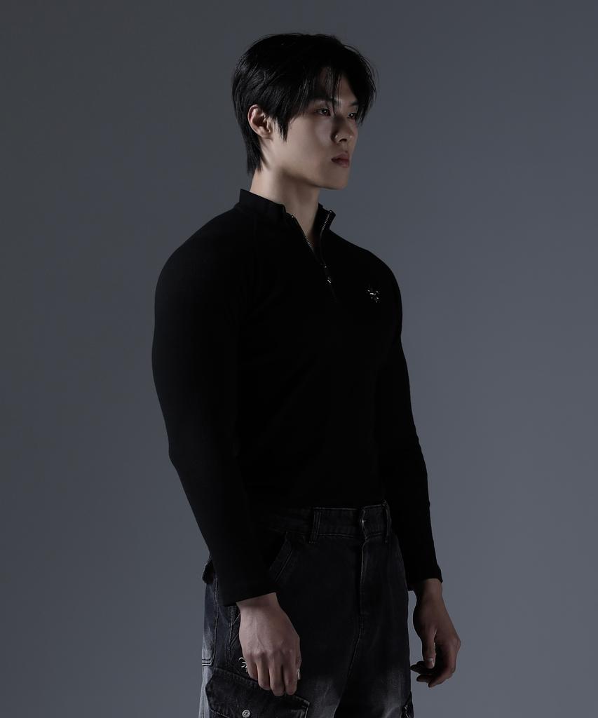 CARMID Antique Half-Zip Long Sleeve [Black]