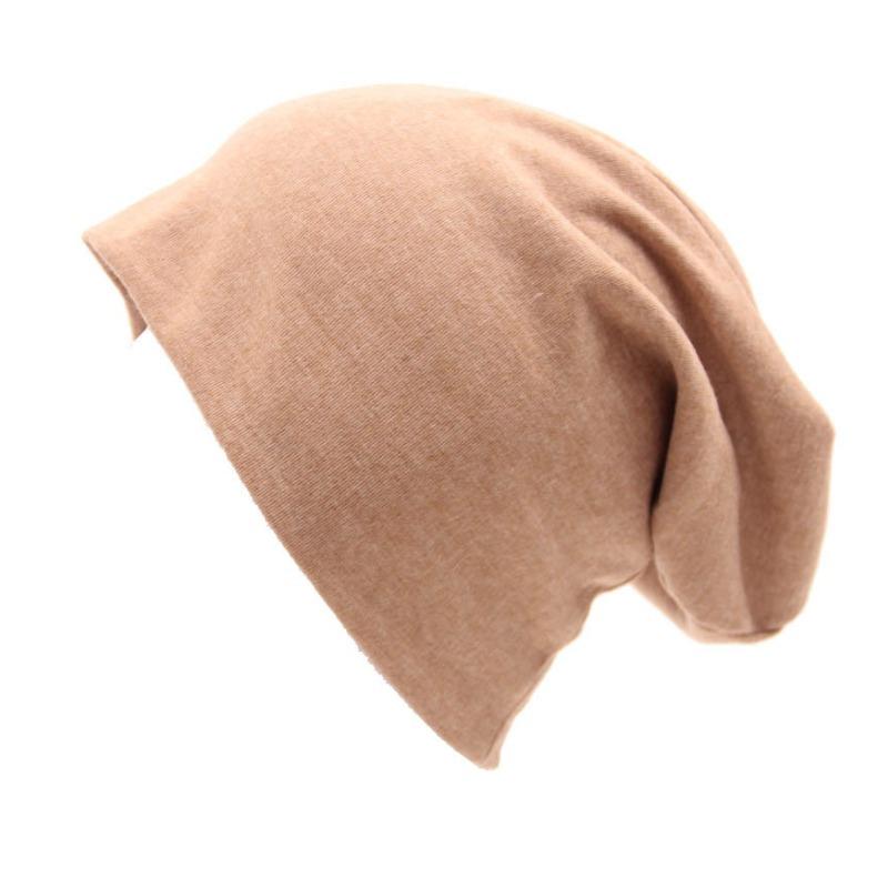 Women's Hat Autumn Winter Hoodie Sports Street Style Hip Hop Casual Loose Men's Women's Knitted Cotton Hat