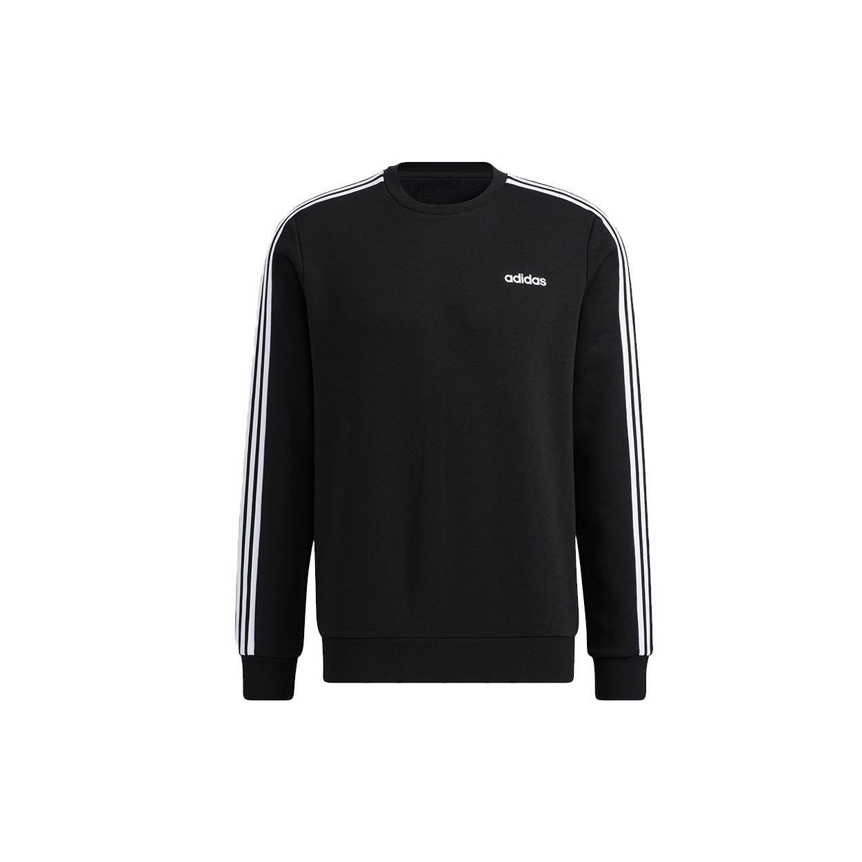 Men s adidas neo Ce 3S Swt Sports Round Neck Pullover Black H14208 XL